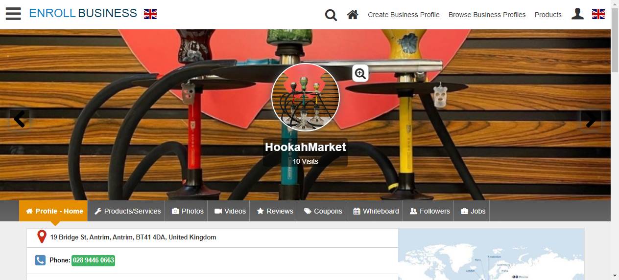 HookahMarket Profile